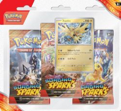 CARTES DE POKÉMON - POKEMON SV8 SURGING SPARKS 3PK BLISTER